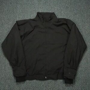 Zero Restriction Jacket Mens XL Black Tour Lite Full Zip Rain Gore Tex VTG